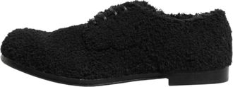 Dolce & Gabbana Derby Schoenen - Heren - Veterschoenen - Zwart - 44 EU - Schoenen