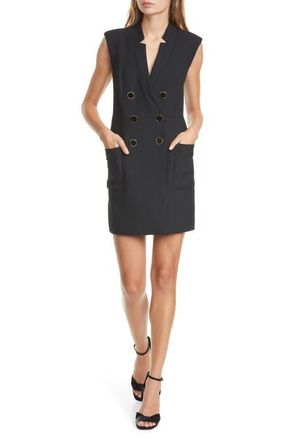 Veronica Beard Doreen Suit Minidress in Black at Nordstrom, Size 4