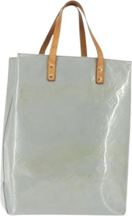 Louis Vuitton Pre-owned Reade Handtas - Dames - Vintage Shopper - Grijs - ONE Size - Leer - Vintage