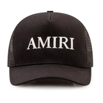 Amiri Core Logo Trucker Hat - male - Amiri - Hats & Caps - Black - ONE SIZE - Accessories