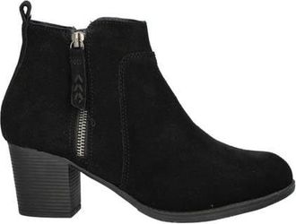 Skechers Taxi suède enkellaarzen zwart