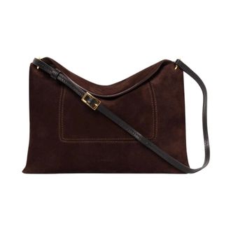Wandler Cross Body Bags, female, Purple, Size: ONE SIZE La Penelope Slouch Bag