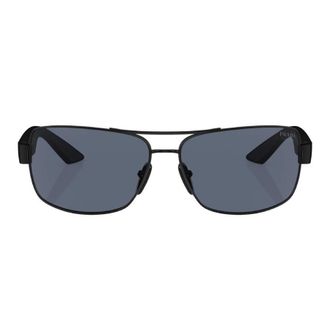 Prada Blue Tuning Wrap Mens Sunglasses PS 50ZS 1BO09R 65