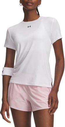 Under Armour Vanish Short Sleeve Shirt in White //Black at Nordstrom, Size Xx-Large