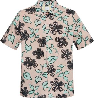 Paul Smith Camicia in cotone biologico - Rosa