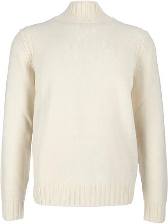 Ballantyne Dolcevita - Knitwear - Hombre - Blanco - XL