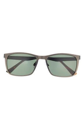 Vince Camuto 54mm Rectangular Sunglasses in Gunmetal at Nordstrom Rack