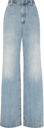 Brunello Cucinelli Jeans a gamba ampia - Blu
