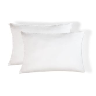 Febronie Funda de almohada (x2) algod&oacute;n blanco 50x70