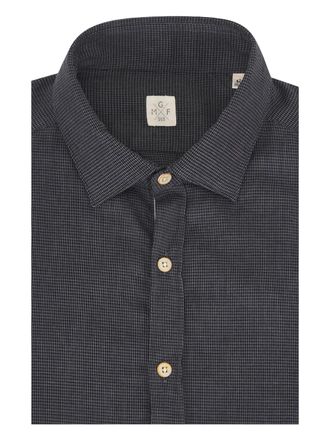 GMF 965 buttoned collar shirt - Grey