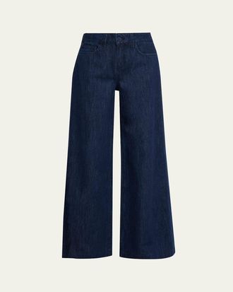 L'agence Pacey Wide-Leg Jeans