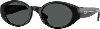 Diesel Dl 2008U Zonnebrillen - unisex - Zonnebrillen - Zwart - 52 MM - Accessoires