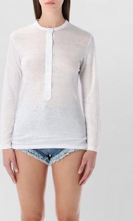 Isabel Marant lucy serafino long sleeve sheer top