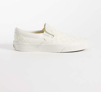 Vans Classic - Sneakers senza lacci bianco sporco a scacchi