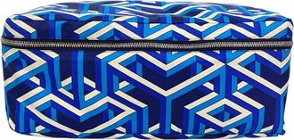 Herm&egrave;s Blue Navy Nylon Pouch (Pre-Owned)