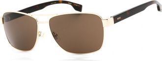 BOSS 1559/O/S FG4/70 Mens Sunglasses Gold Size 60