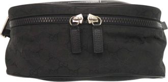 Gucci Black Nylon Fanny Pack (Pre-Owned)