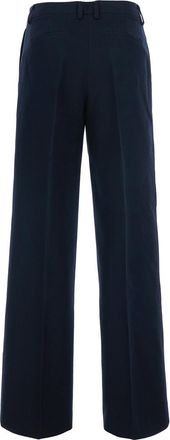 Pantaloni Torino Womens Trousers Wool-Cotton Blue Hems Wool And Cotton