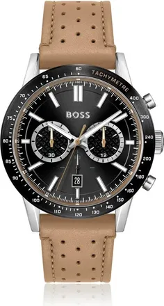 HUGO BOSS Allure Chronograph - Accessories - unisex - Marr&oacute;n - ONE SIZE