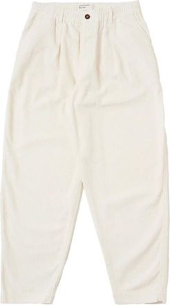 Universal Works Straight Trousers, male, White, Size: W30 Straight Trousers
