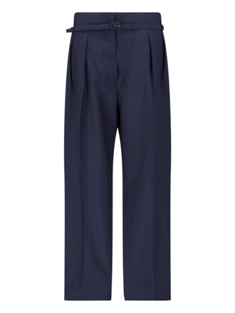 Prada Pantaloni In Misto Lana Vergine