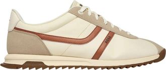 HUGO BOSS Zayn Sneakers - Heren - Sneakers - Beige - 45 EU - Polyester - Schoenen