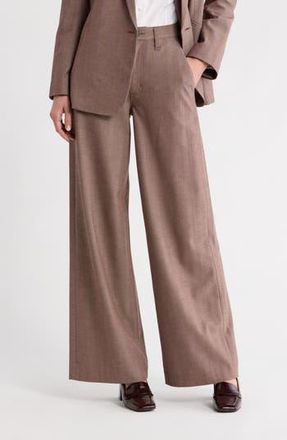 Rag & Bone Serena High Waist Wide Leg Pants in Espresso at Nordstrom Rack, Size 00