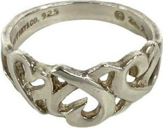 Tiffany & Co. Silver Silver 925 Band Ring (Pre-Owned)
