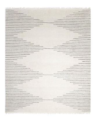 Solo Rugs Bernie Bohemian Moroccan Hand-Knotted Wool-Blend Area Rug