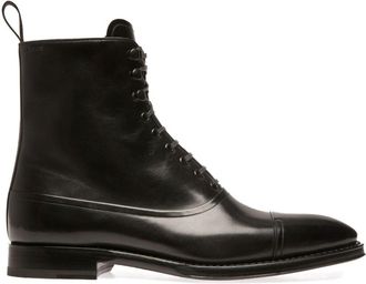 Bally Scribe calf-leather ankle boots - men - Nylon/Calf Leather/Calf Leather/Calf Leather - 46.5 - Black