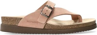 Mephisto Roze Teenslippers Uitverkoop - Dames - Slippers - Roze - 42 EU - Su&egrave;de - Schoenen