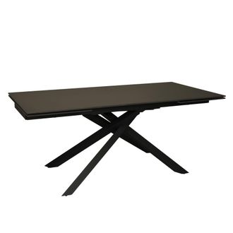 Weber Industries Mesa de comedor para 12, antracita, l280