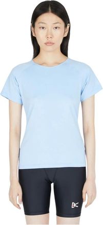 (di)vision Lichtgewicht Stretch T-shirt - Dames - T-shirts - Blauw - M - Nylon - Tops