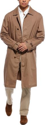 Brunello Cucinelli Solid Trench Coat