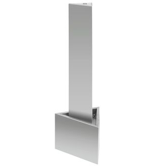 vidaXL Vidaxl - Fuente De Jard&iacute;n De Acero Inoxidable Plateado 37,7x32,6x110 Cm