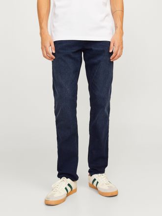 Jack & Jones Slim-fit-Jeans »JJIGLENN mit Used-Look und Stretchkomfort« Abriebeffekte, modisch, slim fit, Baumwollmischung