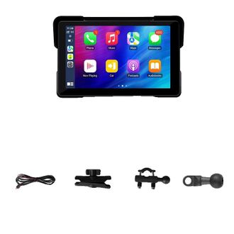 OEM Grabadora De V&iacute;deo Digital Para Motocicleta, Resistente Al Agua, Con Opciones De C&aacute;mara De Alta Resoluci&oacute;n De 7 Pulgadas (sin Grabadora)