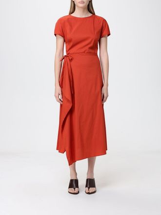Liviana Conti Abito Thalia midi in misto cotone