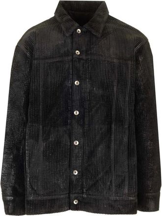 Rick Owens Hombre, Chaquetas, Negro, Talla: S