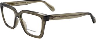 Ferragamo Ferragamo Unisex 52 mm Green Opticals