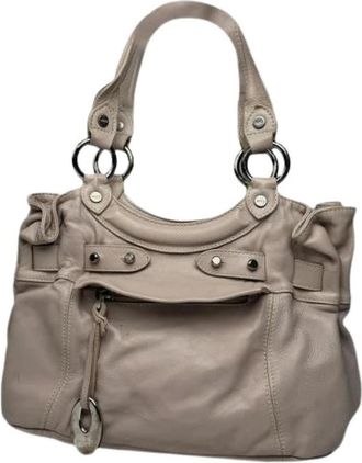Emilio Pucci Pre-owned Shoulder Bags, female, Beige, Size: ONE SIZE Pre-owned Shoulder Bag