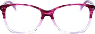 M Missoni Ladies Pink Rectangular Eyeglass Frames MMI-0010-1