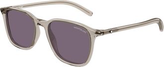 Montblanc MB0325S 006 Mens Sunglasses Brown Size 53
