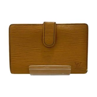 Louis Vuitton Pre-owned Wallets, female, Yellow, Size: ONE SIZE Pre-owned Portemonnaie Viennois Epi Wallet