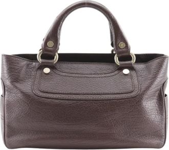 Celine Pre-owned Handbags, female, Brown, Size: ONE SIZE Pre-owned Leather celine-bags