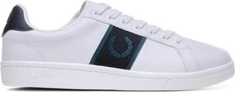 Fred Perry Minimalistische en Verfijnde B721 Sneakers - Heren - Sneakers - Wit - 40 EU - Schoenen