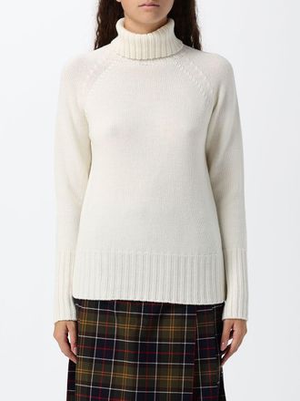 Drumohr Maglia dolcevita in 100% pura lana merino con bordi a costine