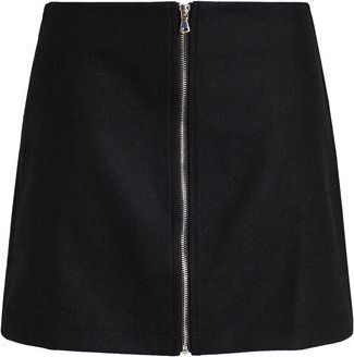 8 by YOOX FLANNEL MINI SKIRT