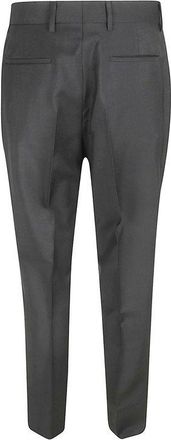 Prada Mens Gray Wool Dress Pants