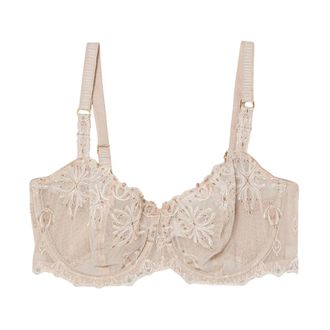 Chantelle Champs Elys&eacute;es Balconette Beha - Dames - BHs - Beige - 70D EU - Polyester - Ondergoed